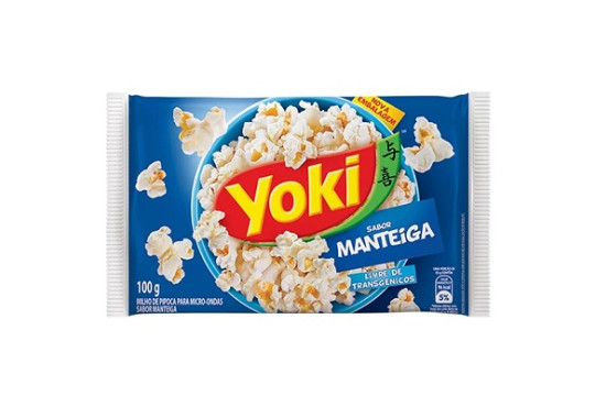 COND. PIPOCA MICRO YOKI MANTEIGA DE CINEMA 100GR