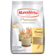 CHOC. COB. GOTAS MAVALERIO BRANCO 1.01KG