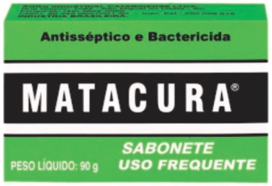 SABONETE MATACURA ANTISSÉPTICA 90GR SOLTO