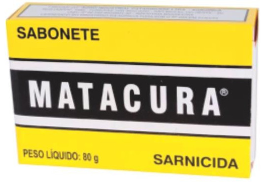 SABONETE MATACURA SARNICIDA 80GR SOLTO