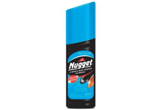 CERA LÍQUIDA NUGGET INCOLOR P/ SAPATO 60ML