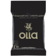 PRESERVATIVO OLLA LUBRIFICADO C/ 3