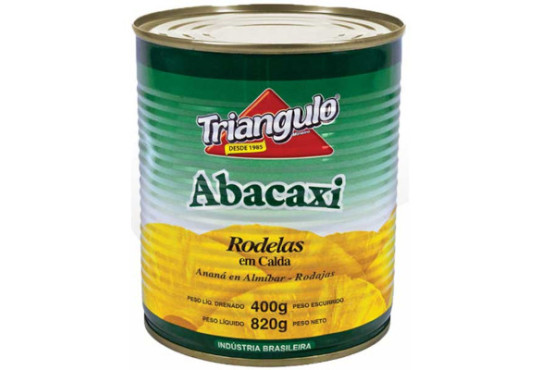 ABACAXI TRIANGULO R O D E L A S LATA 400GR