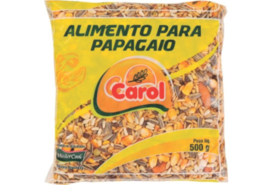 ALIMENTO P/ PAPAGAIO CAROL 500GR