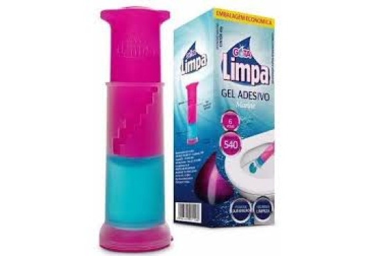 DESINF. GEL ADESIVO GOTA LIMPA C/APLICADOR " LAVANDA " C/7DOSES