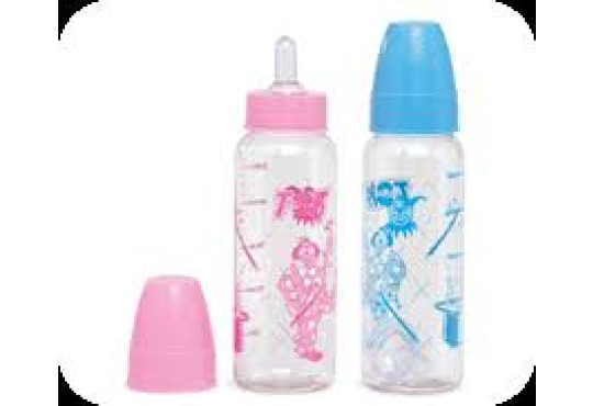 MAMADEIRA TOK CRISTAL CORES SORTIDAS 240ML C/12