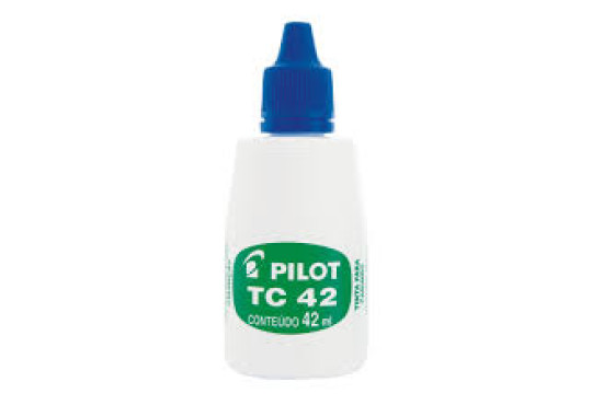 ESC. TINTA ( P/CARIMBO TC 42 )PILOT AZUL 42ML