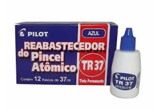 ESC. TINTA ( P/PINCEL MARCADOR TR 37  )PILOT AZUL 37ML