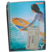 CADERNO FEM. PAN AMERICANA 96FLH