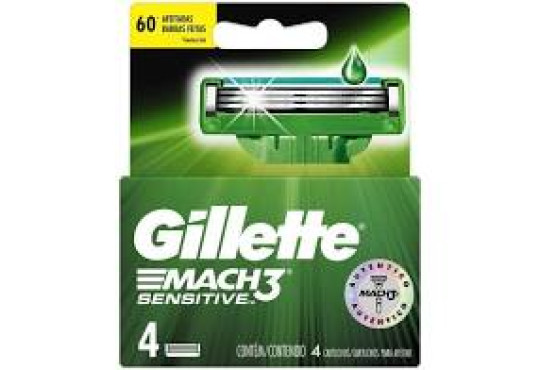LAMINA CARGA MACH 3 GILLETTE C/2 NORMAL