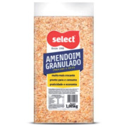 AMENDOIM SELECT GRANULADO EMB A VÁCUO S/ SAL 1.005GR