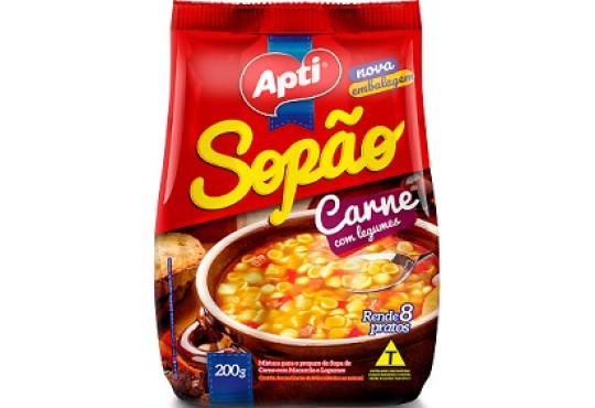 SOPAO APTI CARNE COM LEGUMES 180GR
