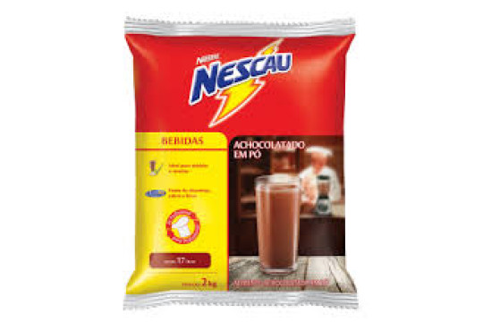ACHOCO PO NESCAU NESTLE PACOTAO 2KG