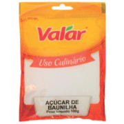 COND. VALAR AÇÚCAR BAUNILHA PACOTE 12x100GR