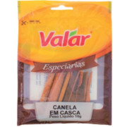 COND. VALAR CANELA EM CASCA PACOTE 12x10GR