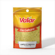 COND. VALAR LIMÃO E PIMENTA PACOTE 12x50GR