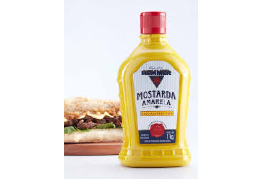 MOSTARDA HEMMER 700GR BISNAGAO