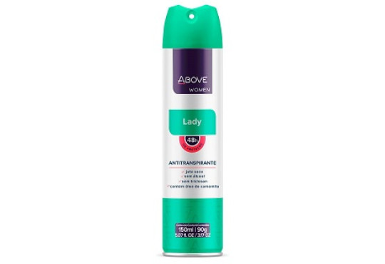 DESODORANTE ABOVE " AERO " LADY FEM. 150ML