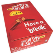 CHOC. NESTLE KITKAT MINI LEITE C/16x16,7GR