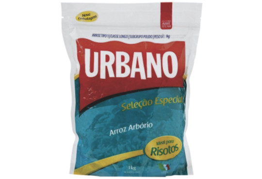 ARROZ URBANO ARBÓRIO UNIDADE 1KG