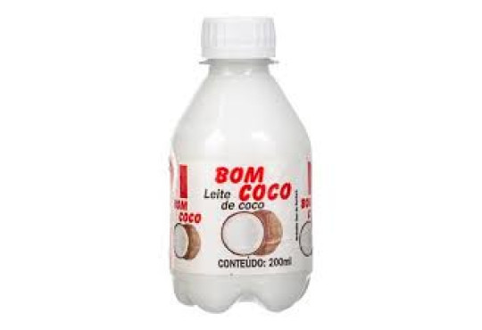 LEITE COCO BOMCOCO PET 200ML
