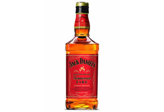 LT. WHISKY JACK DANIELS LICOR FIRE/CANELA 1LT