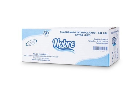 GUARDANAPO DO LAR CAI-CAI 10X21 C/4800 FOLHAS CAIXA