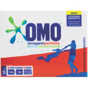 SABÃO PÓ OMO LAVAGEM PERFEITA CONCENTRADO 1,6KG