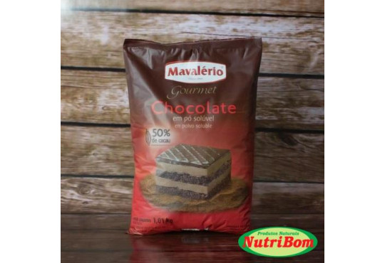 MAVALERIO CHOCOLATE EM PO " 50% CACAU " 1KG