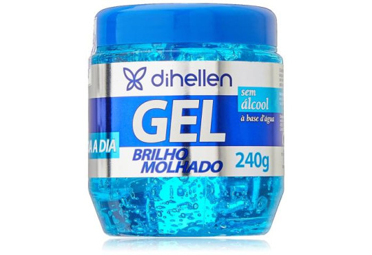 GEL BEM ESTAR BRILHO MOLHADO 240GR AZUL
