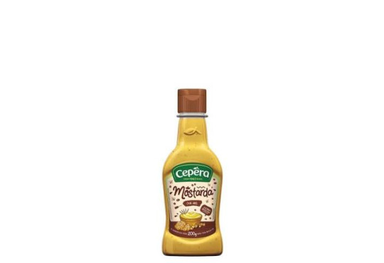 MOSTARDA CEPERA COM MEL BISNAGA 400GR