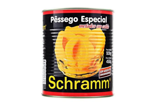 PESSEGO SCHRAMM FATIAS 450GR LATA