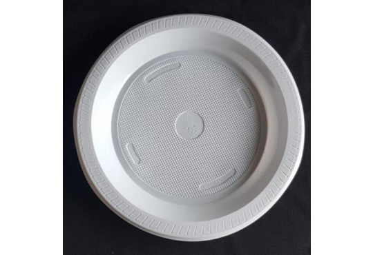 PRATO DESC/ COPOZAN 26CM  BRANCO C/10 PR-26