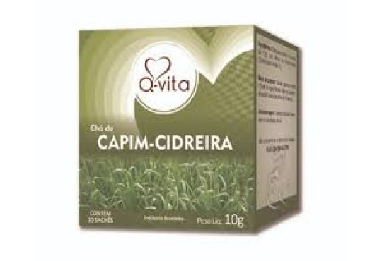 CHA Q VITA SACHE CAPIM CIDREIRA 10GR C/10