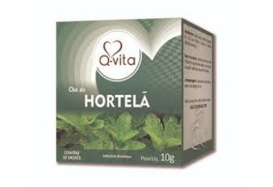 CHA Q VITA SACHE HORTELA 10GR C/10