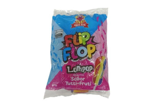 PIRULITO SANTA RITA CHINELINHO LOLLIPOP C/50X7GR