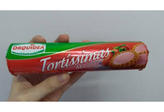 BISCOITO RECHEADO ORQUIDEA TORTISSIMAS MORANGO 130GR UNIDADE