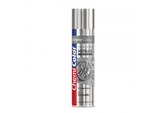 TINTA " CHEMICOLOR " SPRAY CROMADO METALICA 400ML