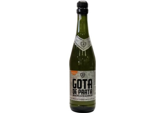 LT.//SIDRA GOTA PRATA " SEM ALCOOL " BRANCA 660ML