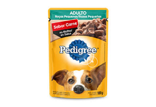 RACAO SACHE PEDIGREE CARNE ADULTO C/18X100GR