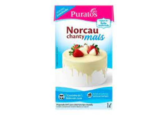 CREME CHANTILLY " CHANTYMAIS " # LEITE CONDENSADO #  NORCAU TETRA 1LT