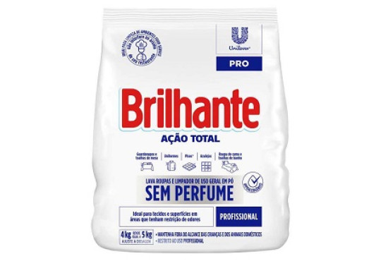 SABAO PO BRILHANTE PROFISSIONAL 4KG BRANCO