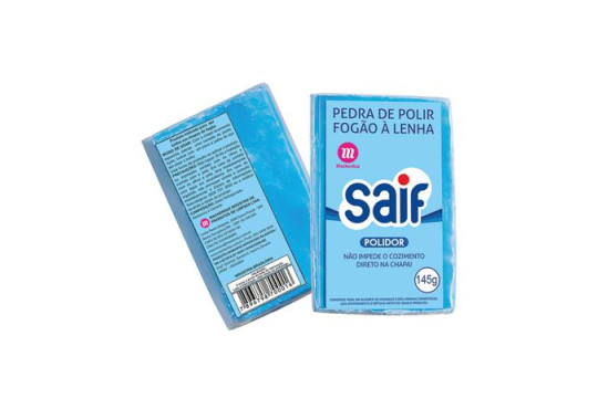 PEDRA AZUL SAIF POLIR FOGAO 145GR UNIDADE