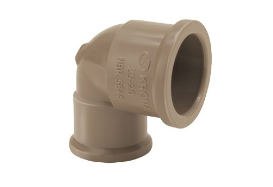 **KRONA/ JOELHO SOLDAVEL 90ø 25MM REF-425