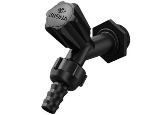 **KRONA TORNEIRA JARDIM PRETA SLIM 3/4 UNIDADE REF:786