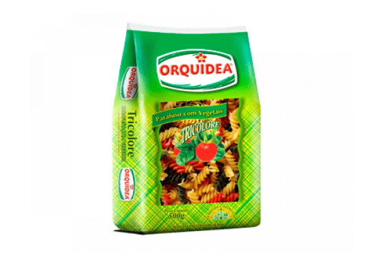 MASSA ORQUIDEA C/OVOS TRICOLORE 500GR