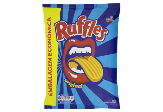 SALG. EL CHIPS//RUFFLES " 270GR GR " ORIGINAL