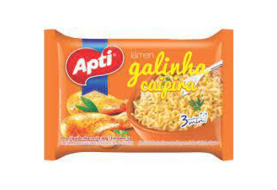 MASSA. LAMEN APTI INSTANTANEO GALINHA CAIPIRA 70GR