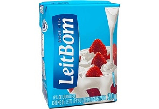 CREME LEITE LEITBOM 200GR 10% GORDURA