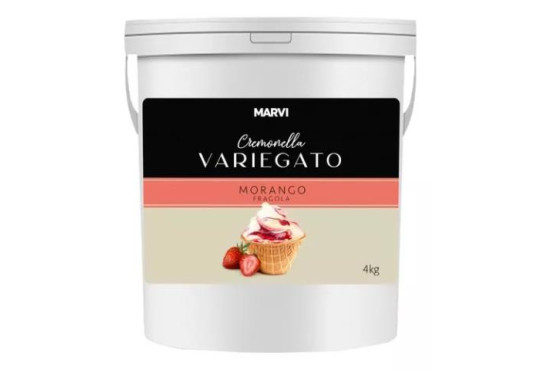 SORV. MARVI VARIEGATO MORANGO 4KG BALDE